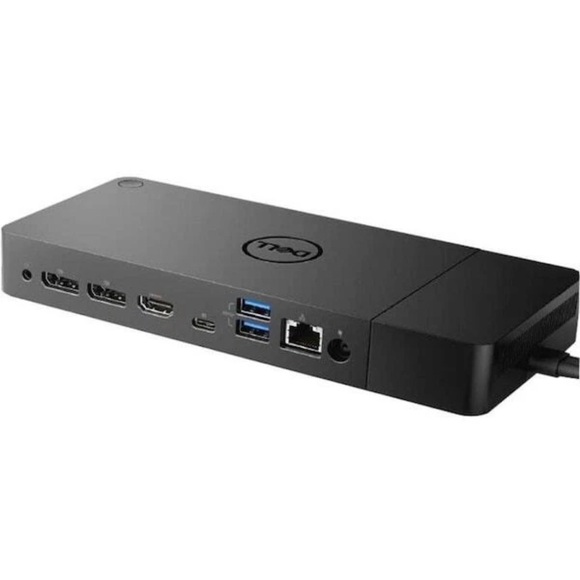 Dell Black USB Hub with Ethernet and USB 3.0